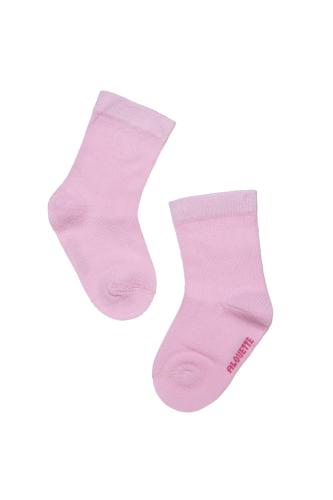 Alouette παιδικές κάλτσες με λογότυπο στην πλέξη (4-12 ετών) - 00100863K Ροζ 4Y